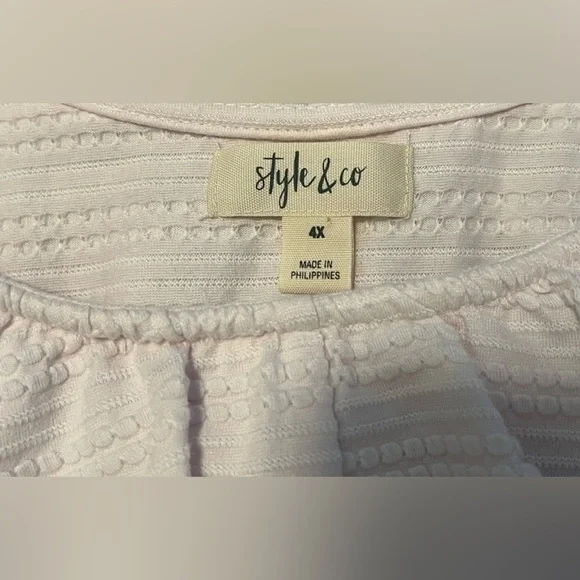 Style & Co Ruffle Off the Shoulder Top 🥳 - Picture 6 of 9